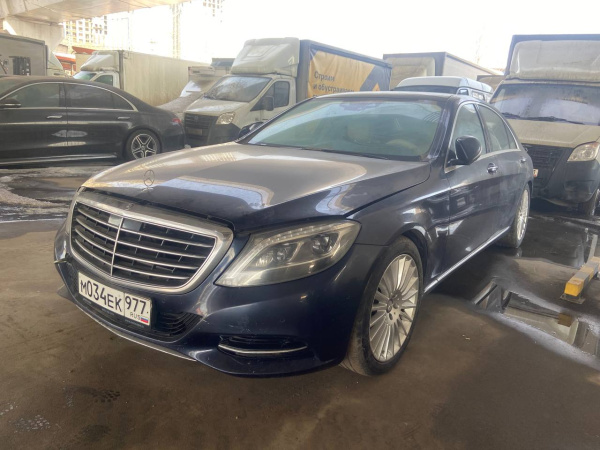 Mercedes-Benz S-CLASS 500 4MATIC L — Б/У, 2016 г.