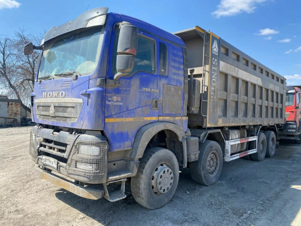 Howo T5G 8x4 Самосвал ZZ3317V386GE1 — Б/У, 2023 г.