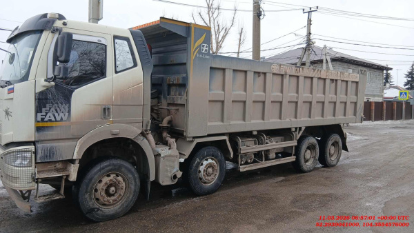 FAW (First Automotive Works) CA3310P66K24T4E5 — Б/У, 2022 г. (Иркутск, 190726 км)