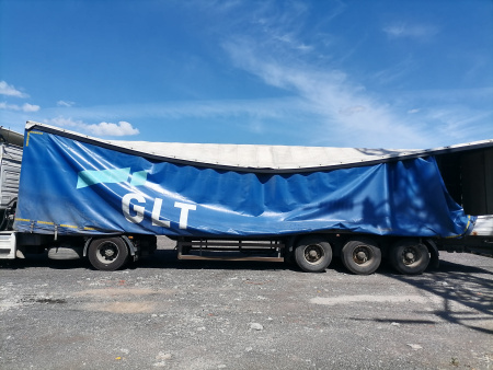 Тонар 97461 Полуприцеп бортовой — Б/У, 2018 г.