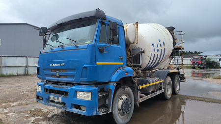 КАМАЗ 6520 6x4 Автобетоносмеситель — Б/У, 2022 г.