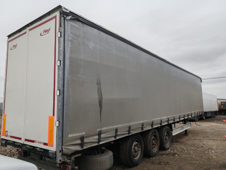Fliegl SDS 350 Полуприцеп шторный для перевозки опасных грузов — Б/У, 2024 г.