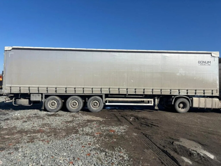 BONUM 9142 Полуприцеп шторный 914296-04 — Б/У, 2023 г.