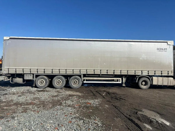 BONUM 9142 Полуприцеп шторный 914296-04 — Б/У, 2023 г.