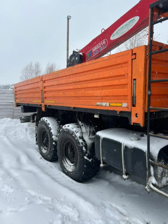 Агропромсервис 4382 на шасси КамАЗ 43118 6x6 Бортовой с КМУ 438240-02 — Б/У, 2023 г.