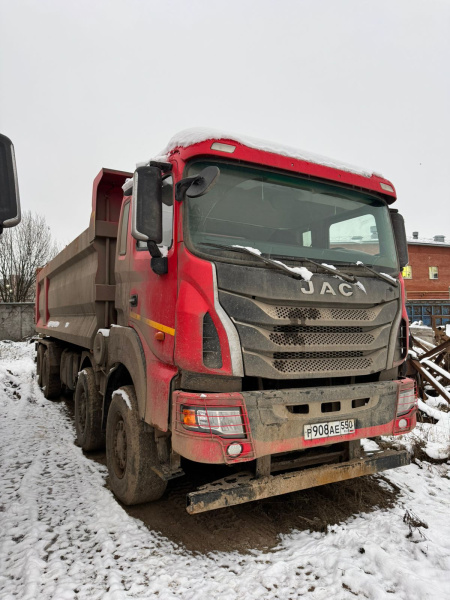 JAC N410 8x4 Самосвал — Б/У, 2023 г.