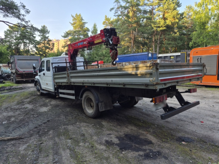 Нижегородский Автомобильный Завод 1992W2 с КМУ SKYWAY SK508 (двойная кабина) — Б/У, 2024 г.
