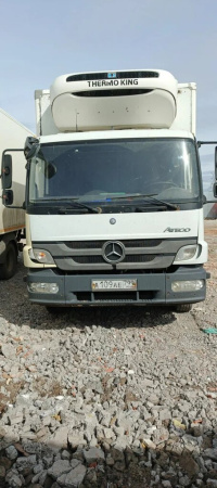 Mercedes-Benz ATEGO 4x2 Изотермический/рефрижератор с гидробортом 1218 L — Б/У, 2017 г.