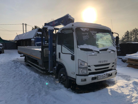 РУСТРАК 4389* на шасси Isuzu Forward 18.0 (FVR) Бортовой (Евроборт) — Б/У, 2019 г.