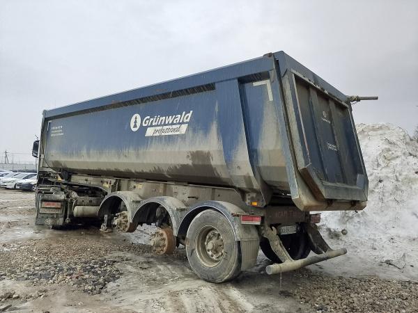 Grunwald 9453 Полуприцеп самосвальный 9453-0000010-50 — Б/У, 2023 г.