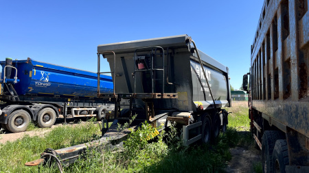 РИАТ 85830F Прицеп самосвал — Б/У, 2023 г.