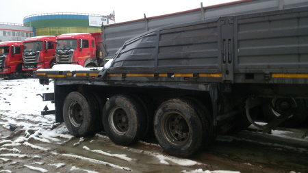 САВ (СпецАвто-Восток) 9318 Полуприцеп тяжеловоз 3 оси 93183RE6 — Б/У, 2023 г.