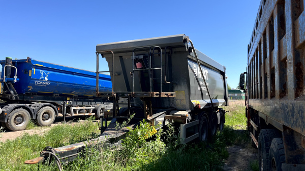 РИАТ 85830F Прицеп самосвал — Б/У, 2023 г.