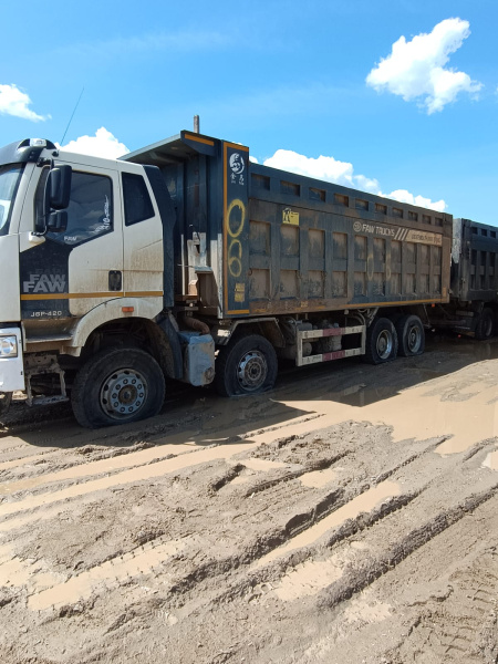 FAW CA 3310 8x4 Самосвал — Б/У, 2023 г.
