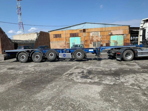 Meusburger/Новтрак S Полуприцеп контейнеровоз SW-451 — Б/У, 2024 г.