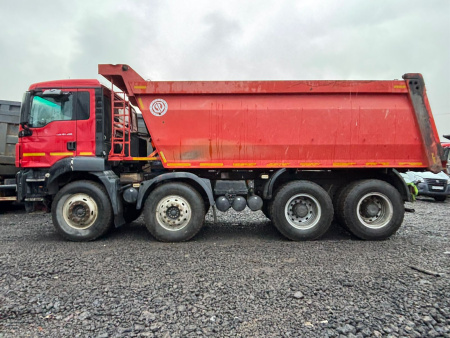 Бецема БЦМ-59 на шасси MAN TGS 8x4 Самосвал — Б/У, 2013 г.