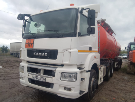 КамАЗ 65206 6x4 Седельный тягач 65206-T5 — Б/У, 2017 г.