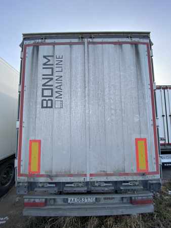 BONUM 9142 Полуприцеп шторный 914296-04 — Б/У, 2024 г.