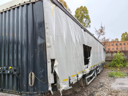 Тонар 97882 Полуприцеп шторный — Б/У, 2020 г.