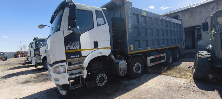 FAW J6 8x4 Самосвал СА3310Р66K24T4E5 — Б/У, 2023 г.