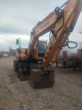 Hyundai R180 Экскаватор колесный R180W-9S — Б/У, 2016 г.