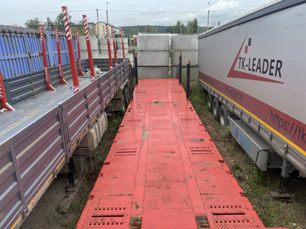АВИКОМ 98713 Полуприцеп тяжеловоз 3 оси 98713-0000040-06 — Б/У, 2023 г.