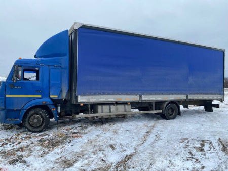 Коммерческие грузовики К7В на шасси КамАЗ 4308 4x2 Бортовой K7B002 — Б/У, 2023 г.