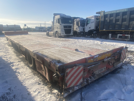 Тверьстроймаш 9939 Полуприцеп тяжеловоз 4 оси 99394 — Б/У, 2018 г.
