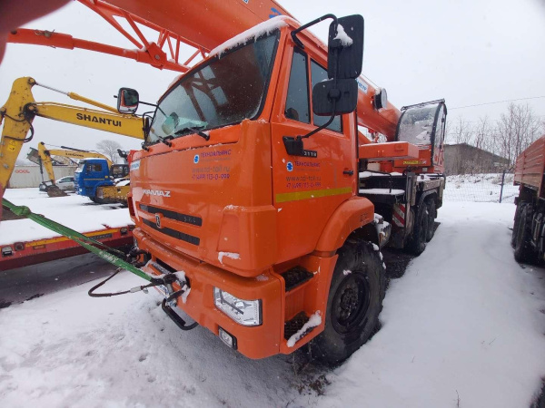 Клинцы (КАЗ, Клинцовский автокрановый завод) КС-55713-5К-4 — Б/У, 2024 г. (Южно-Сахалинск, 21804 км)