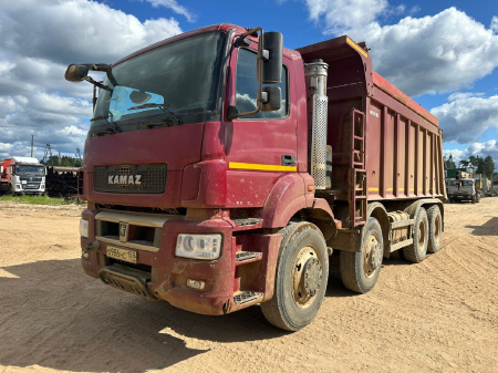 КамАЗ 65801 8x4 Самосвал 65801-001-68 — Б/У, 2024 г.