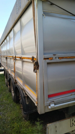КРОПКУЗОВ 85057 Полуприцеп бортовой 85057B — Б/У, 2022 г.
