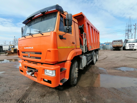 КамАЗ 6520 6x4 Самосвал 6520-3026041-53 — Б/У, 2022 г.