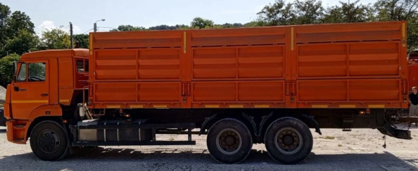 ЭНЕРГОТЕХПРОМ-ИНВЕСТ 6535 на шасси КамАЗ 65115 6x4 Зерновоз 653510 — Б/У, 2022 г.